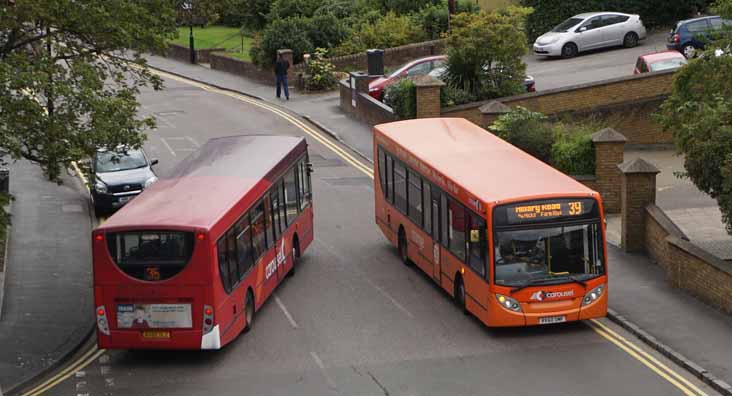 Carousel MAN 12.240 Alexander Dennis Enviro200 Orange Line 421 & 424
